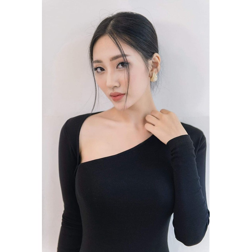 ÁO ROSIE BODYSUIT CỔ CHÉO DÀI TAY