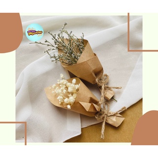  Bó hoa khô mini hoa baby xinh xinh dùng trang trí thiệp quà tặng decor nhà cửa 
