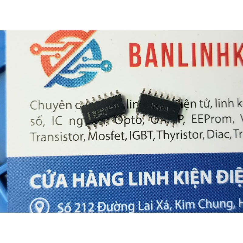 [ Combo 10 chiếc ] TL064AC TL064C TL064 IC chuyên dụng SOP-14