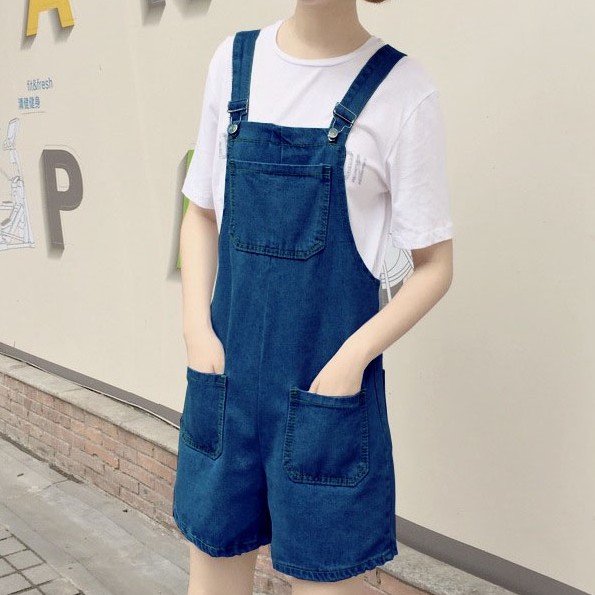 Quần Yếm Jean phong cách Ulzzang_Mấu Mới Nhất | WebRaoVat - webraovat.net.vn