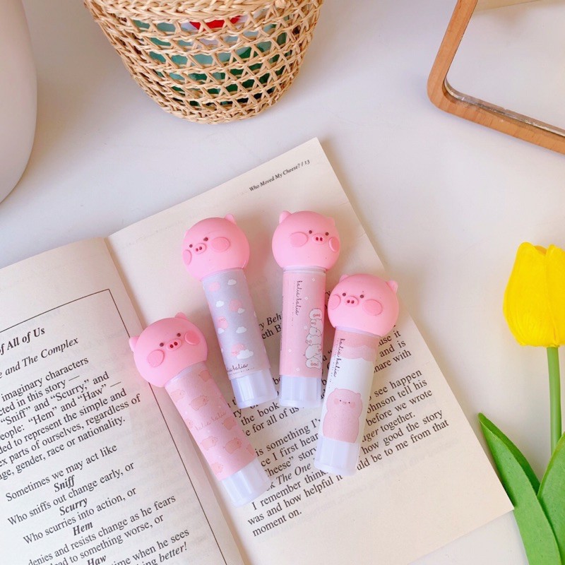 Keo dán,hồ dán giấy khô cute ngộ nghĩnh cho học sinh, bé trẻ nhỏ làm đồ thủ công