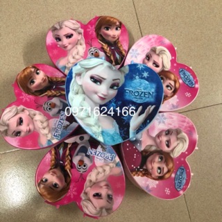 Hộp trang sức 2 tầng hình Elsa&Anna cho bé