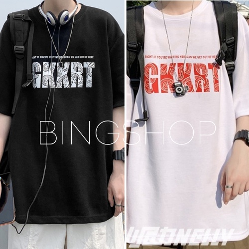 Áo thun nam nữ Unisex form rộng Bingshop