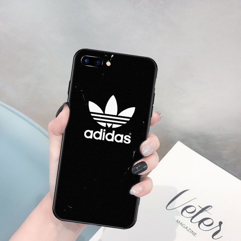 Ốp Điện Thoại Tpu Dẻo Họa Tiết Logo Adidas Thời Trang Cho Oppo Realme C2 C3 C11 C12 C15 C17 C20 C21 V15 5g 8