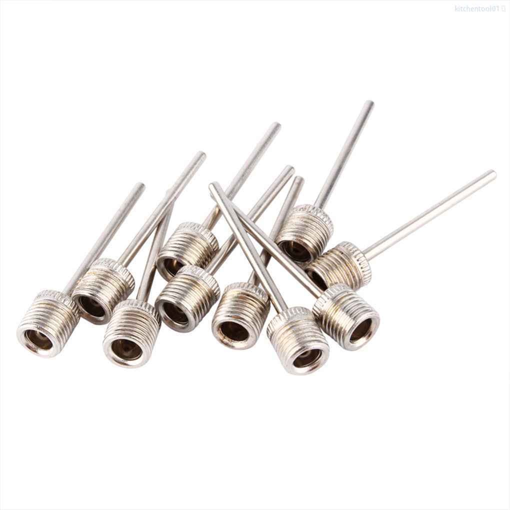 Bộ 10 Kim Bơm Bóng Đá / Bóng Rổ / Bóng Đá Tiện Dụng Cho Nhà Bếptool01