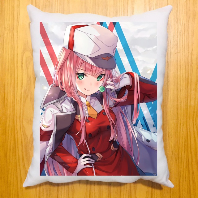 Gối ôm anime darling in the Franxx dài 40x50cm