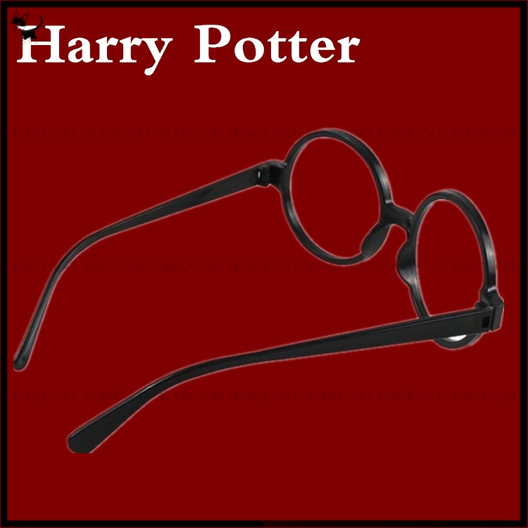 Gọng kính tròn màu trơn phong cách Harry Potter