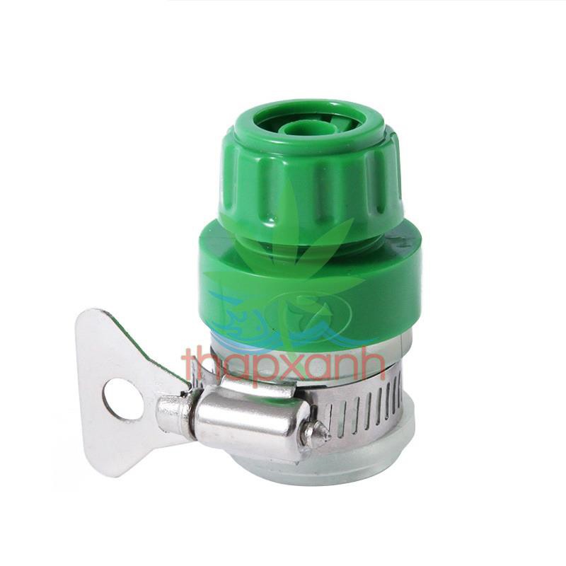  Bộ 2 Đầu nối nhanh 1/2 inch có đai siết cổ dê, đầu nối nhanh 1/2"