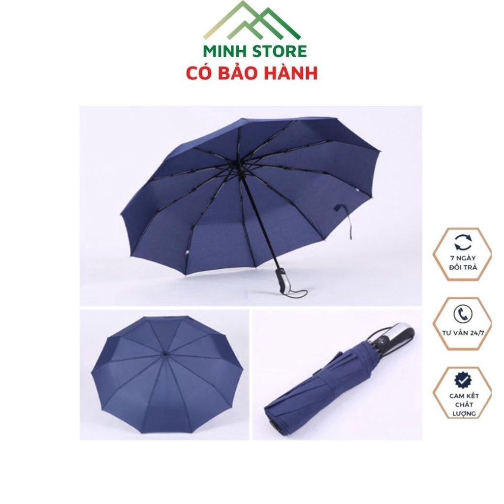 Ô Dù Tự Động Gấp Gọn Chống Tia UV Che Mưa Nắng UMBRELLA, Ô Thông Minh Đóng Mở Bằng 1 nút bấm hàng cao cấp