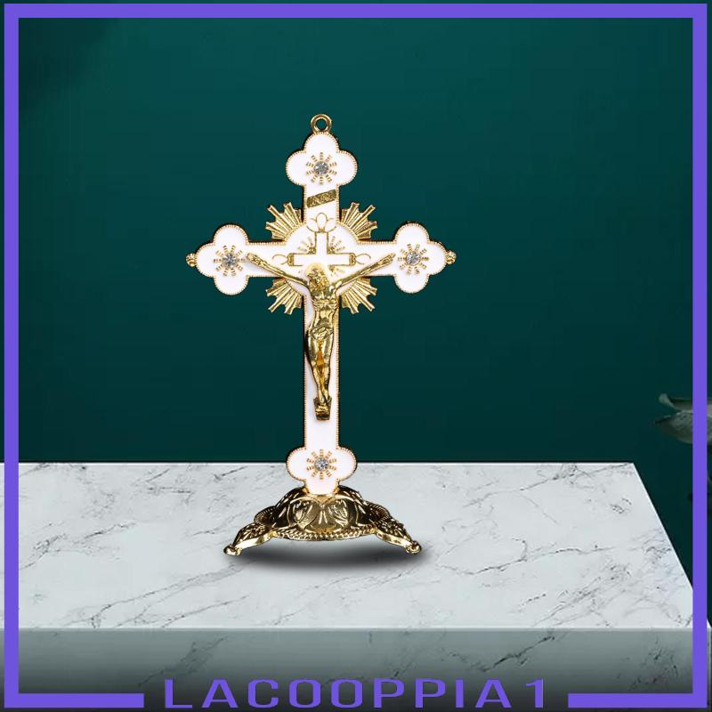 [Lacooppia1] Bức Tượng Chúa Jesus Thánh Giá Điêu Khắc Chữ Thập Trang Trí