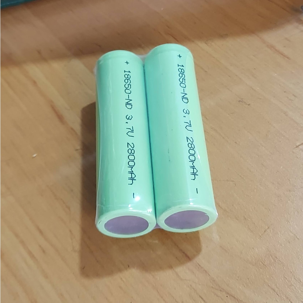 Pin sạc 18650 3.7V 2800mAh dùng cho khoan pin, quạt sạc, đèn sạc