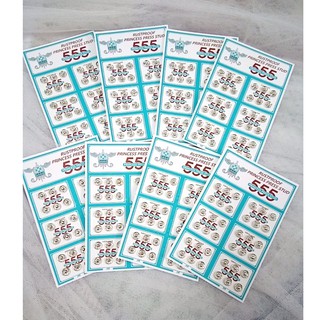 Sỉ 1 hộp 8 vỉ khuy bấm nút bóp 555