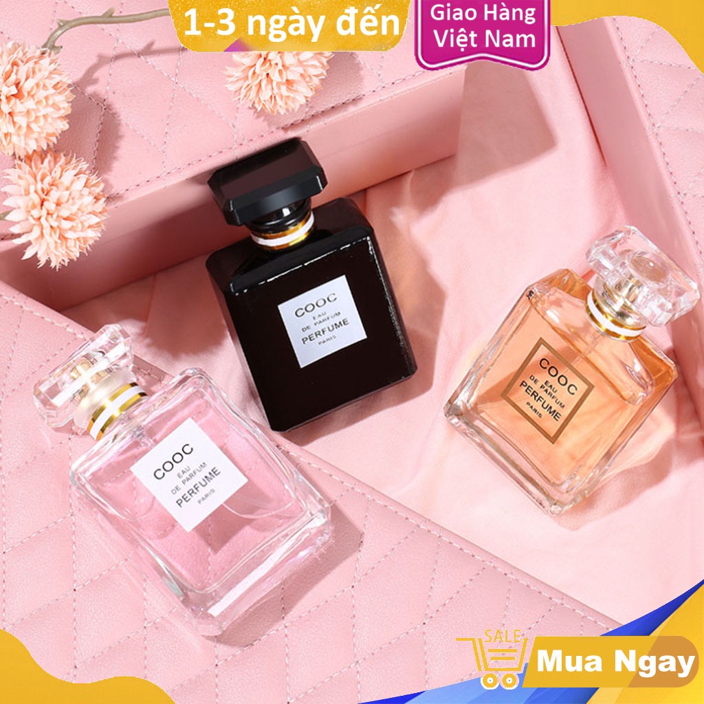 Nước Hoa Nữ Cooc Perfume Paris 50ml Nước Hoa Nữ Cao Cấp Hương Thơm Đa Dạng Nhẹ Nhàng Quyến Rũ Cuốn Hút, Thơm Lâu