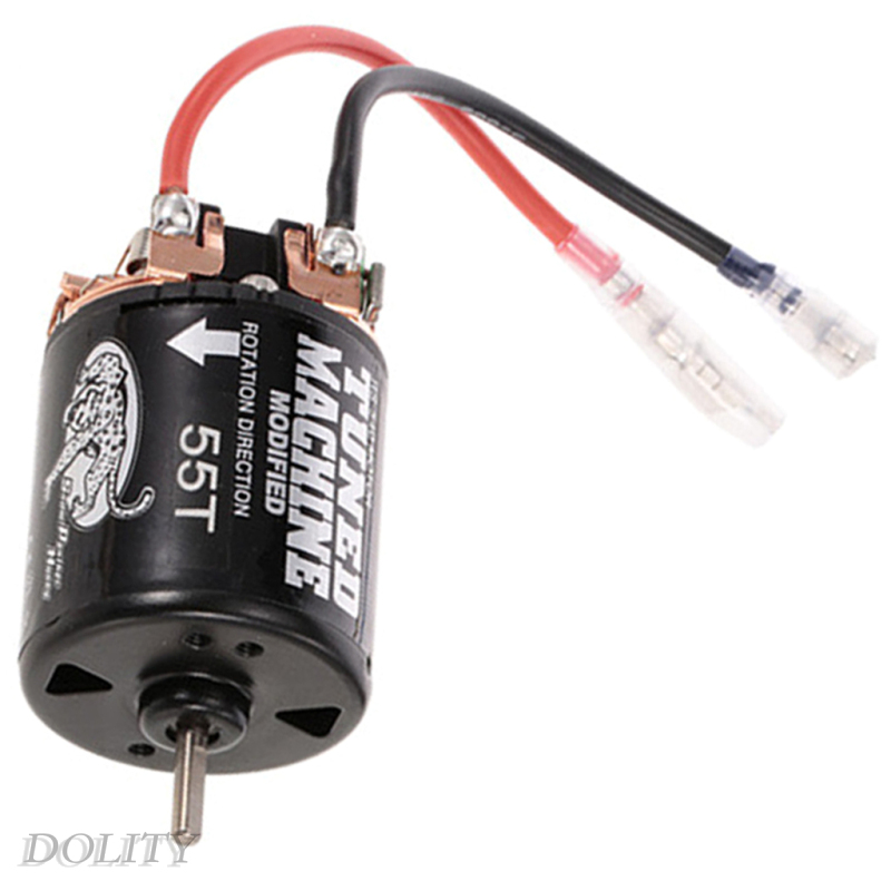 [DOLITY]RC 55T 540 Brushed 4 Poles Motor for Axial SCX10 RC4WD D90 TRX4 1/10 RC Car