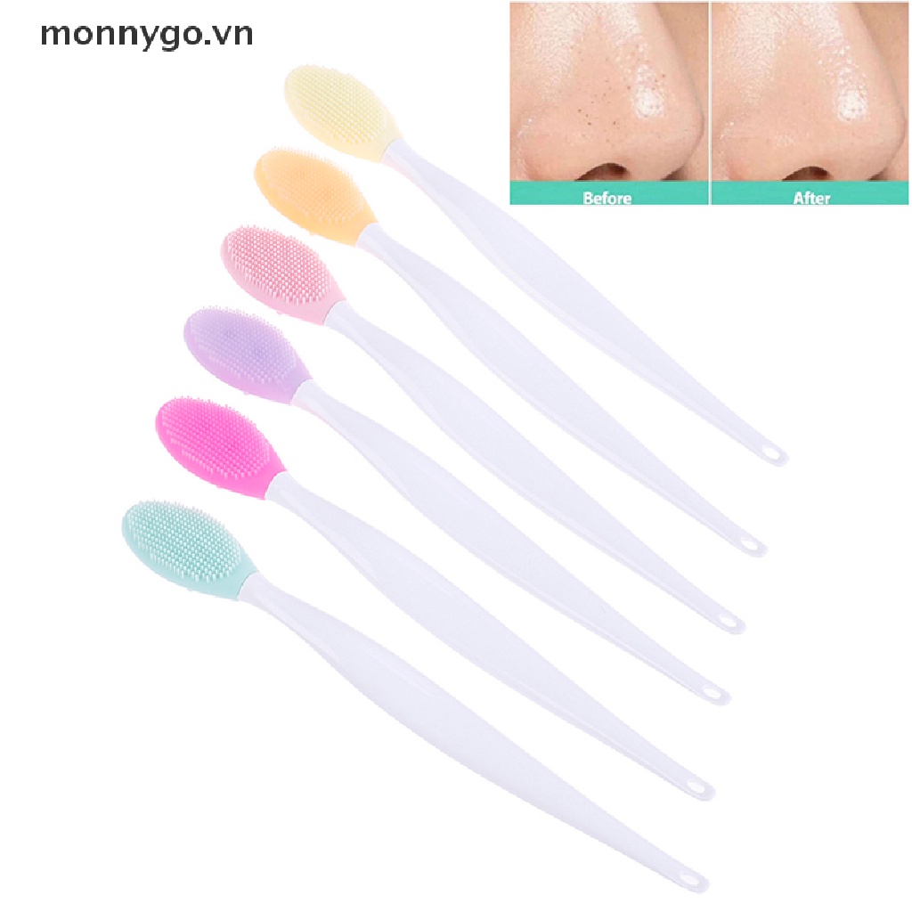 Cọ Silicone Loại Bỏ Mụn Đầu Đen Trên Mũi Tiện Dụng