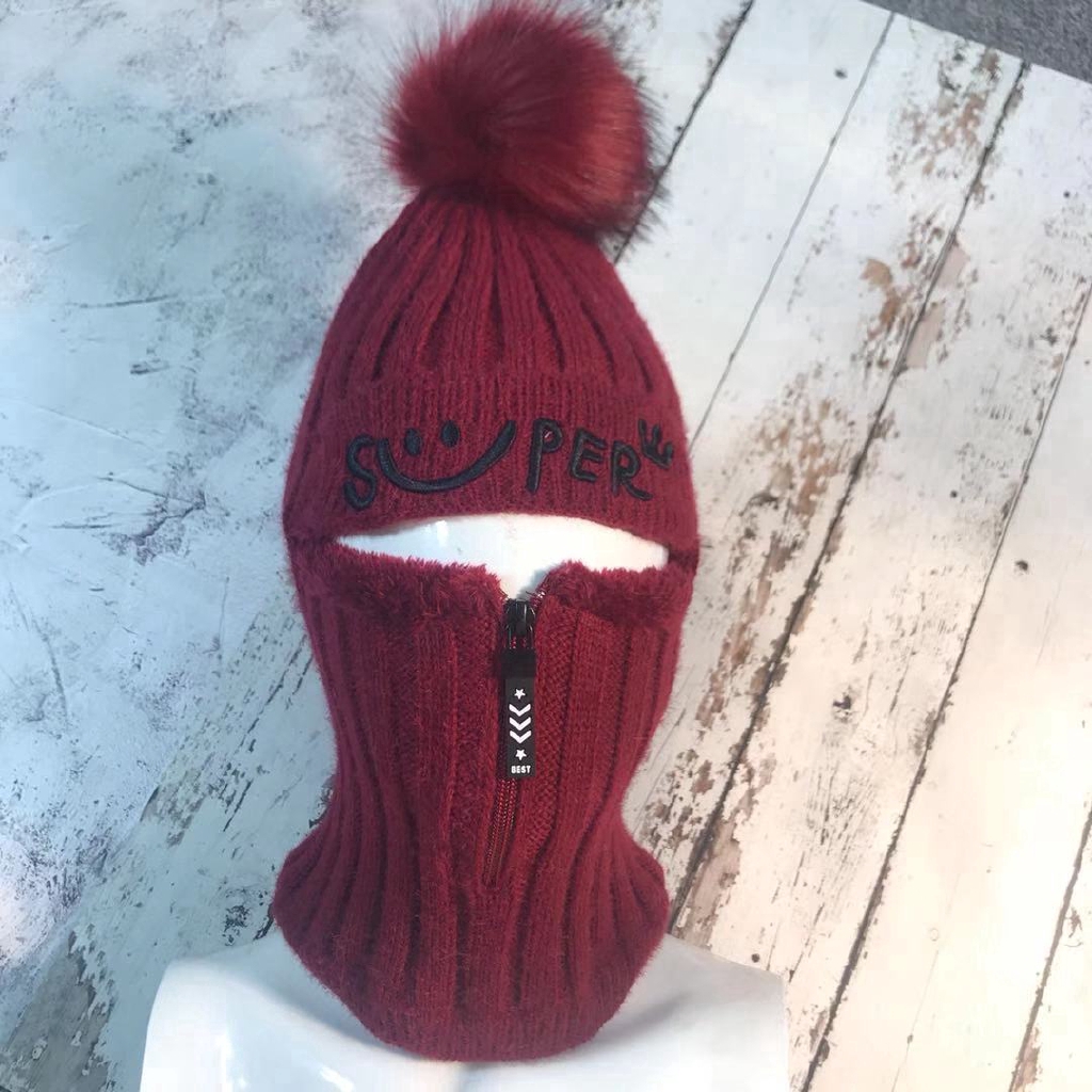 Korean style fashion warm woolen hat for women