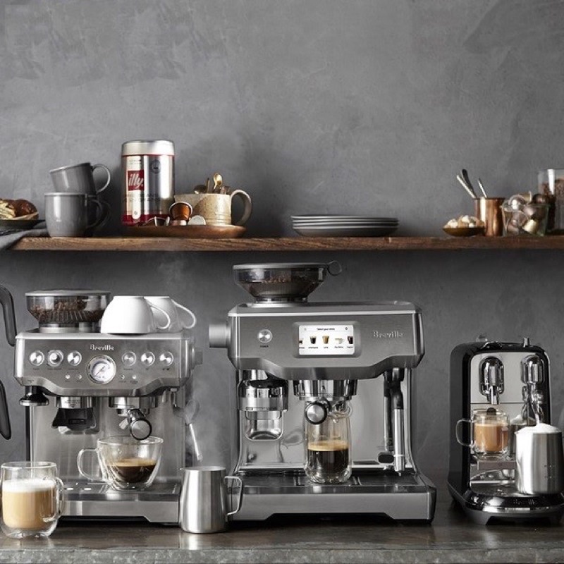 Máy Pha Cà Phê Breville 870 - BẢO HÀNH 12 THÁNG. ( HÀNG CHÍNH HÃNG CÓ HÓA ĐƠN CO/CQ CHỨNG NHẬN XUẤT SỨ VÀ CHẤT LƯỢNG