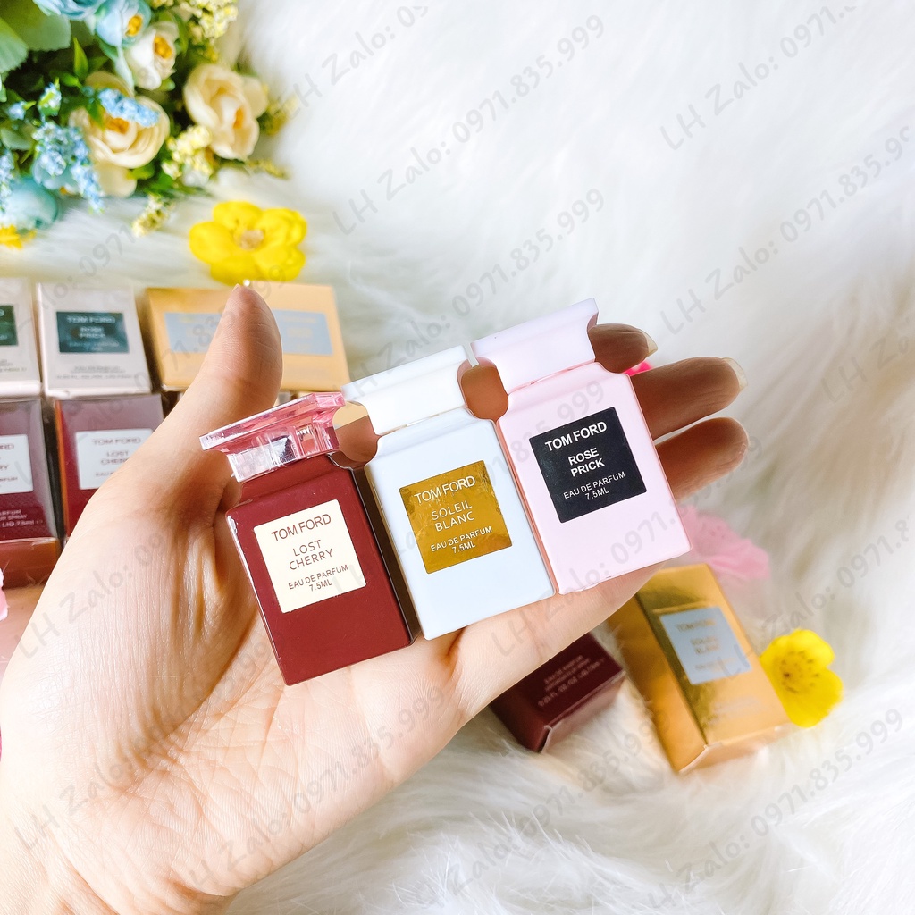 Nước Hoa Tomford Mini 7.5ml Đủ Mùi Nam Nữ, Nước Hoa Chính Hãng Đủ Bill