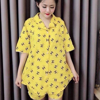 Bộ pijama đùi nữ