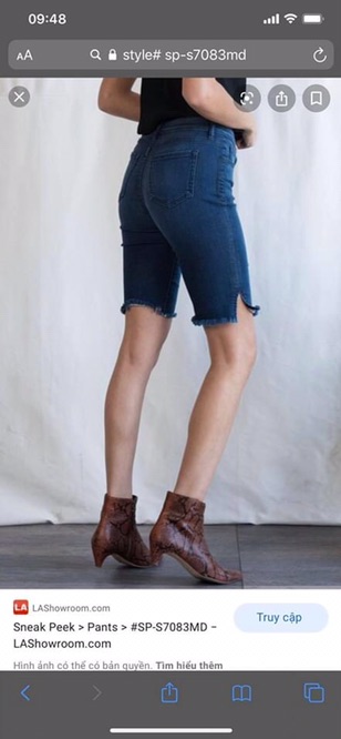 Short Jean Lửng Sneak.peek
