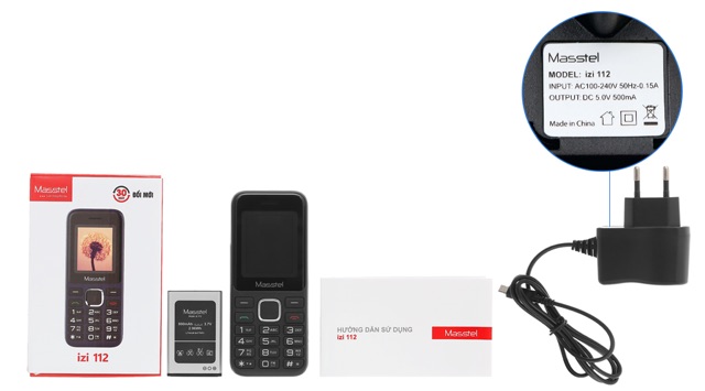 Điện thoại Masstel IZI 112 giá siêu rẻ với nhiều tiện ích [HÌNH THẬT]