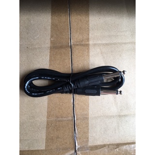 Dây jack 2 đầu 6 ly (6.5mm) đen 1 mét