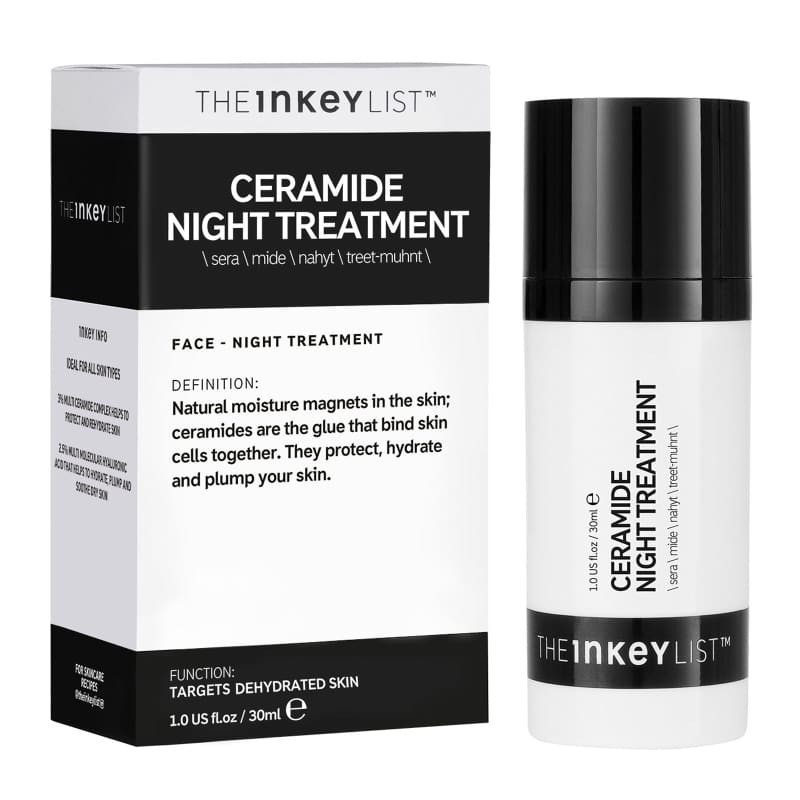 (BILL US) - Kem dưỡng phục hồi da ban đêm The INKEY List Ceramide Night Treatment 30ml