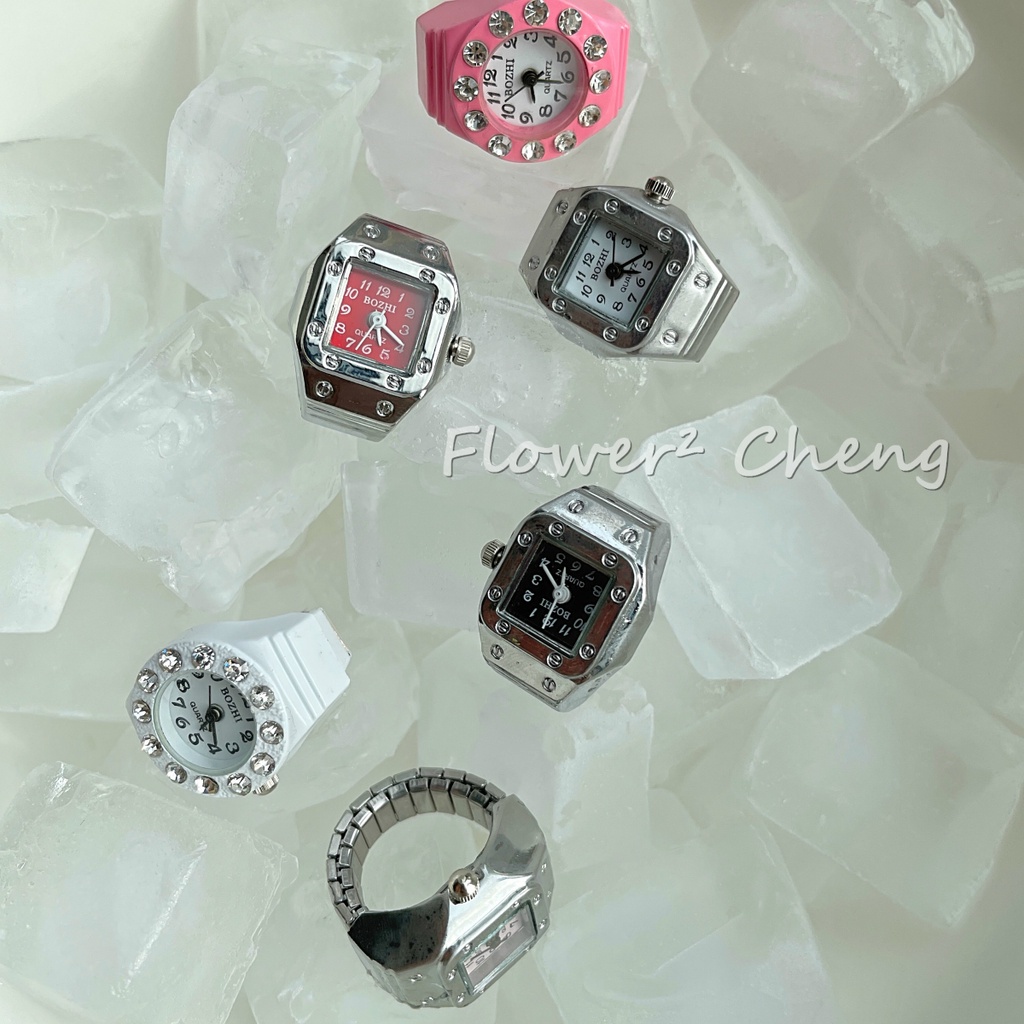 Nhẫn đồng hồ 19A1390 bằng kim loại có thể tùy chỉnh cao cấp phong cách hip hop cá tính