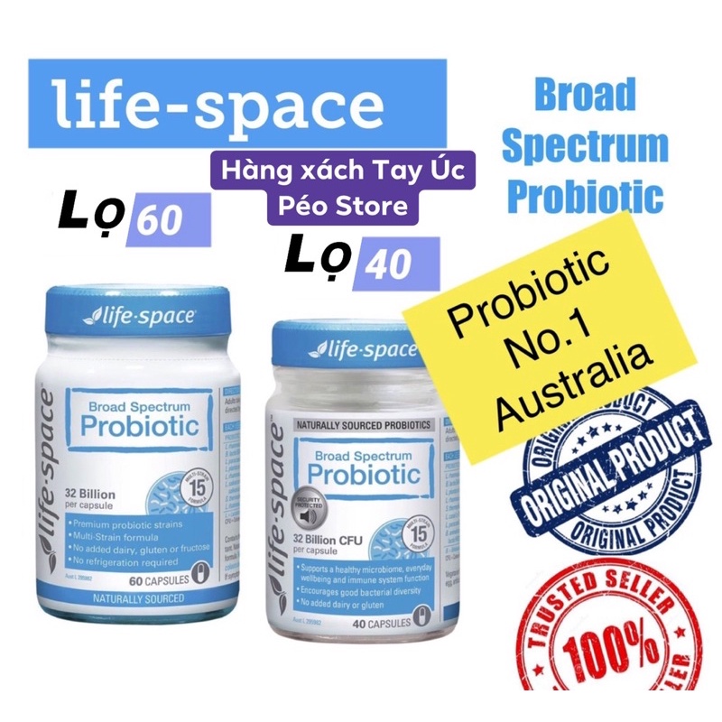 Men Vi sinh Úc hàng cao cấp Lifespace