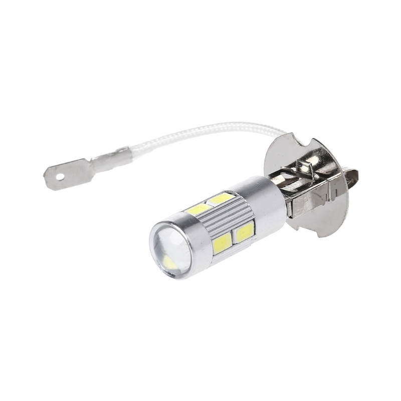 Đèn LED Sương Mù H3 10 Bóng 5630 SMD Ánh Sáng Trắng Cho Xe Hơi