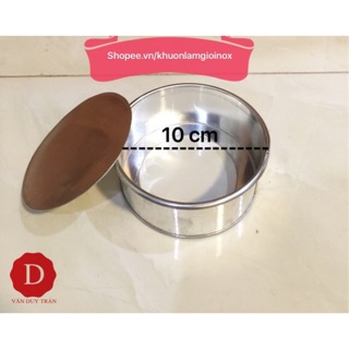 Khuôn nhôm tròn đáy rời size 10 cm