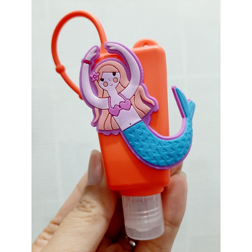 Chai Rỗng 30ML Kèm Siicon Hoạt Hình Dùng Chiết Nước Rửa Tay