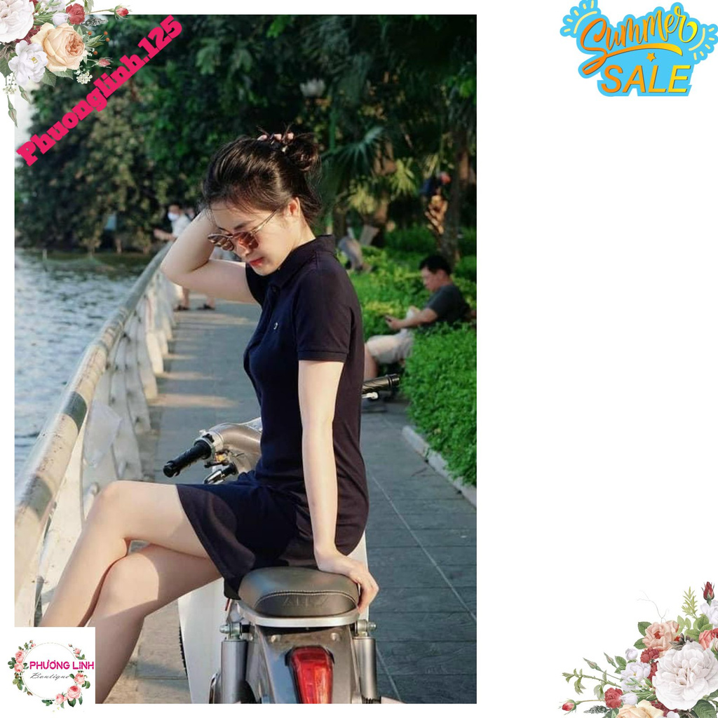 VÁY THAN POLO CÁ SẤU CHO NỮ | BigBuy360 - bigbuy360.vn