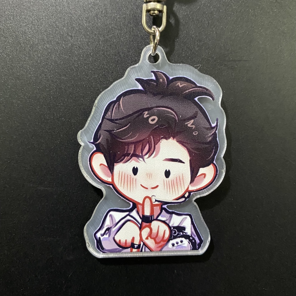 Móc khóa INTO1 in hình thần tượng idol hoa ngữ Chuang Sáng Tạo Doanh
