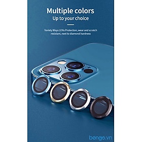 Kính Camera Wiwu Lens Guard Bảo Vệ Từng Mắt iPhone - Hàng Chính Hãng