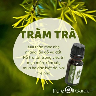 Tinh dầu tràm trà Pure Oil Garden 100% nguyên chất