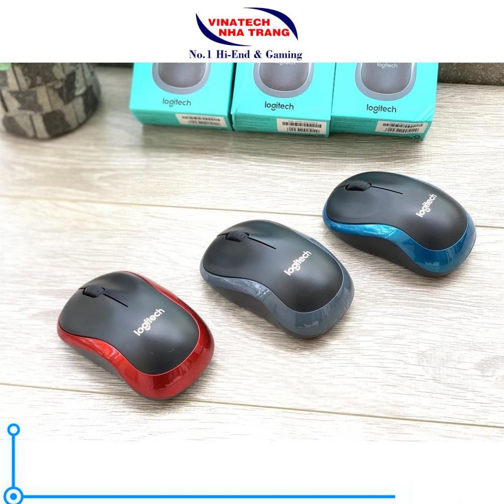 Chuột Logitech M185 không dây - Hàng chình hãng 1.000dpi - tiện gọn dễ sử dụng, dùng trong văn phòng,thiết kế đồ họa