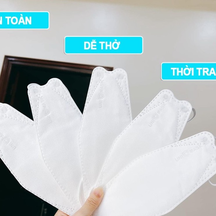 Set 50 Chiếc Khẩu trang 4 Lớp KF94 Chống Bụi Mịn Và Kháng Khuẩn