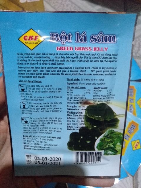 BỘT LÀM SƯƠNG SÂM CKF NAM GIAO