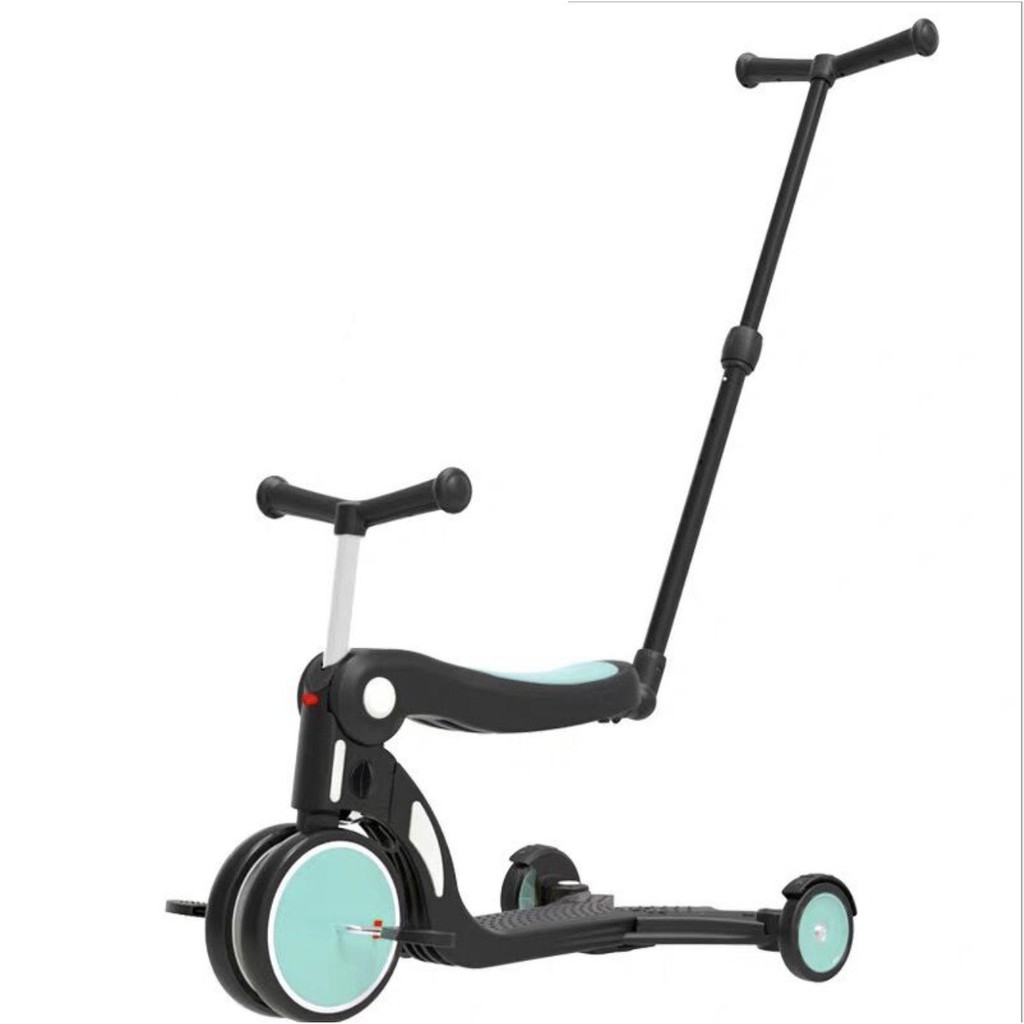 Xe scooter 5in1 đa năng FREEKIDS Version 2021 kèm tay đẩy - HanruiOffical