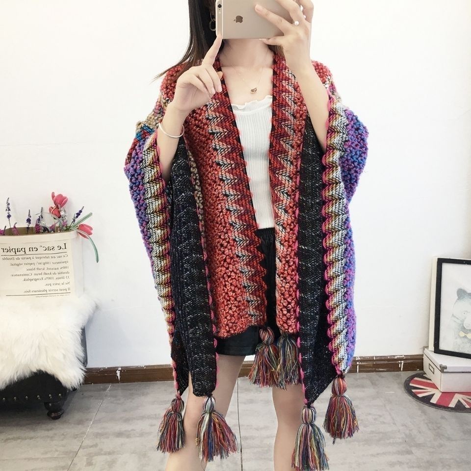 Khăn choàng cổ phong cách dân tộc thời trang
 | BigBuy360 - bigbuy360.vn