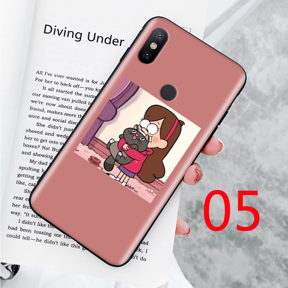 Ốp Điện Thoại Silicon Dẻo In Hình Phim Gravity Falls Mabel Pines Cho Xiaomi Mi A1 A2 A3 Lite 5x 6x Note 10 Pro