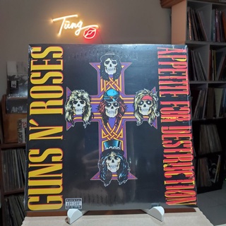 Guns N' Roses ‎– Appetite For Destruction vinyl chưa bóc