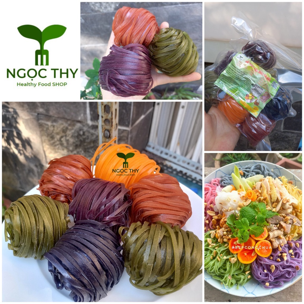 Phở cuộn gạo lứt và rau củ ngũ sắc đặc sản Đồng Tháp ăn eatclean giảm cân