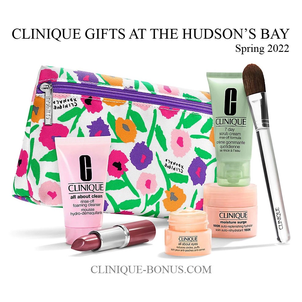 Bộ dưỡng da size mini Clinique kèm túi hãng