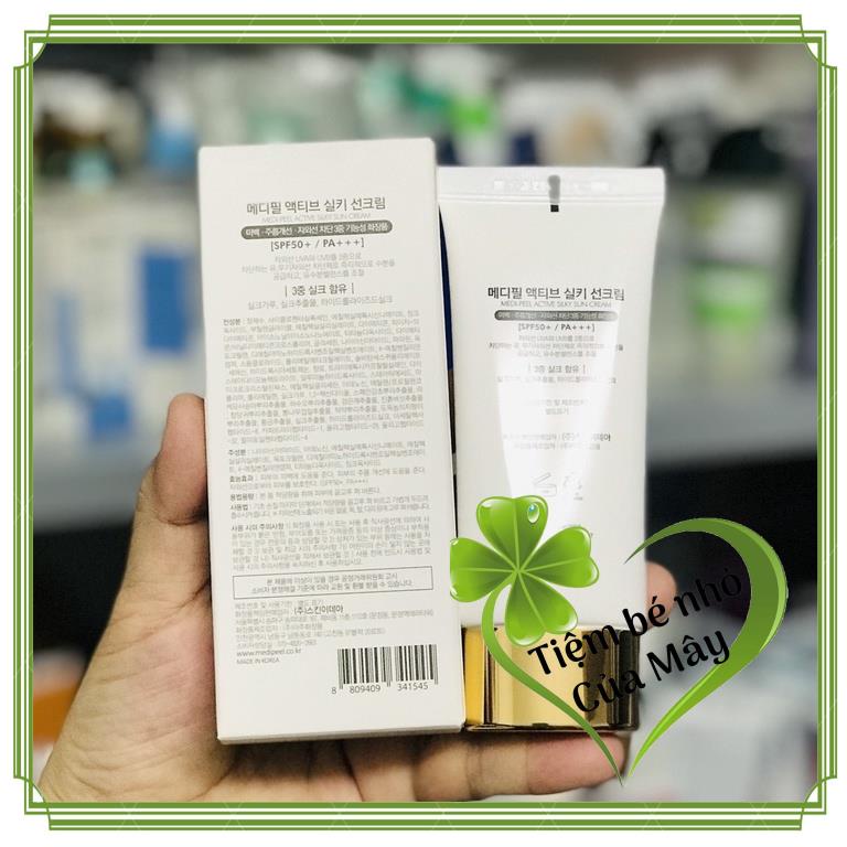 Kem Chống Nắng Căng Bóng Da MEDI PEEL ACTIVE SILKY SUN CREAM | BigBuy360 - bigbuy360.vn