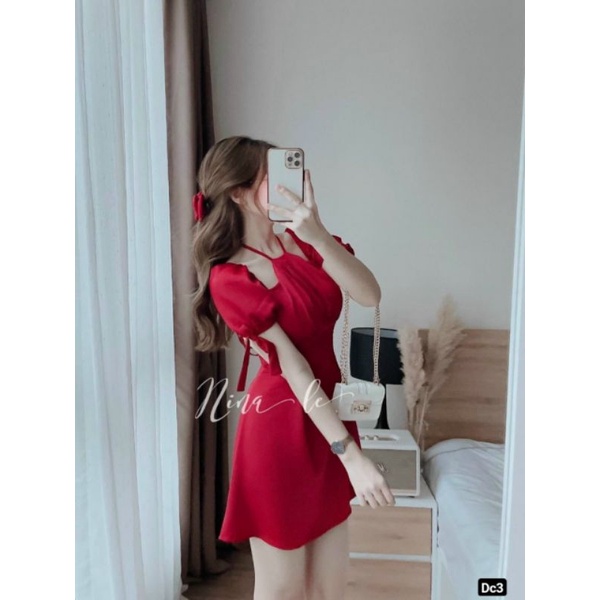Đầm xinh cổ yếm BIGSIZE! CÓ MÚT GIÁ RẺ | BigBuy360 - bigbuy360.vn