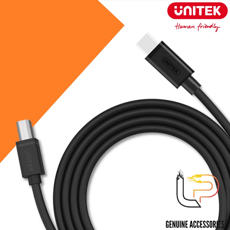 Cáp máy in chuẩn Type-c Unitek dài 1.5M - 3M