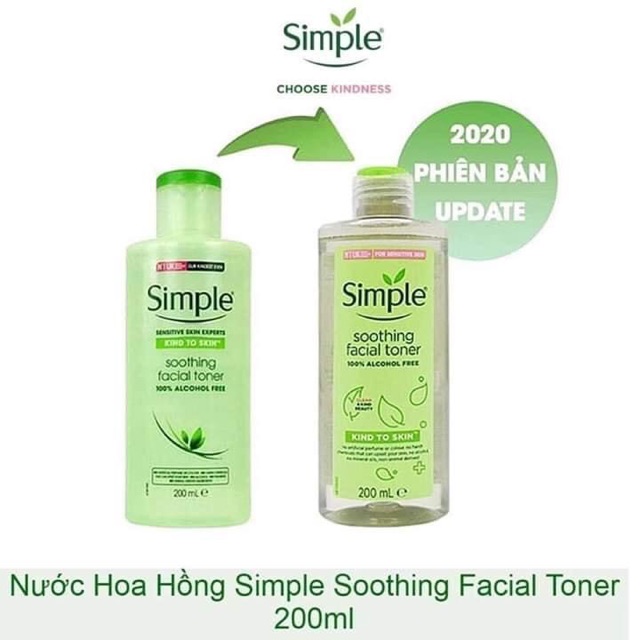 NƯỚC HOA HỒNG SIMPLE KIND TO SKIN SMOOTHING FACIAL TONER