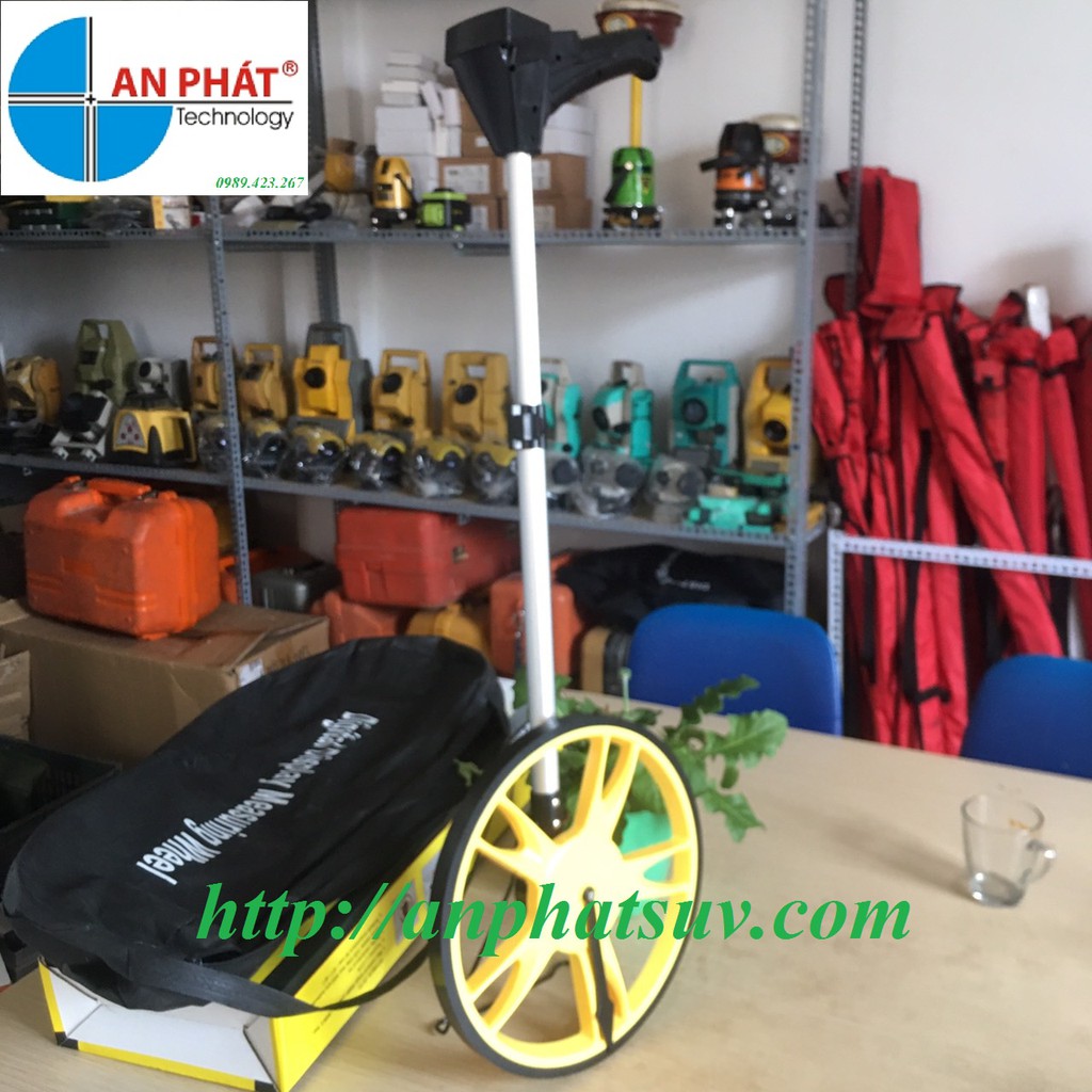 Thước lăn đường bánh xe đo chiều dài model điện tử bánh lớn